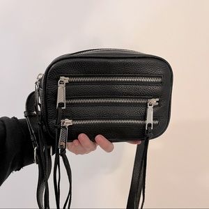 Rebecca Minkoff Black Leather Belt Bag